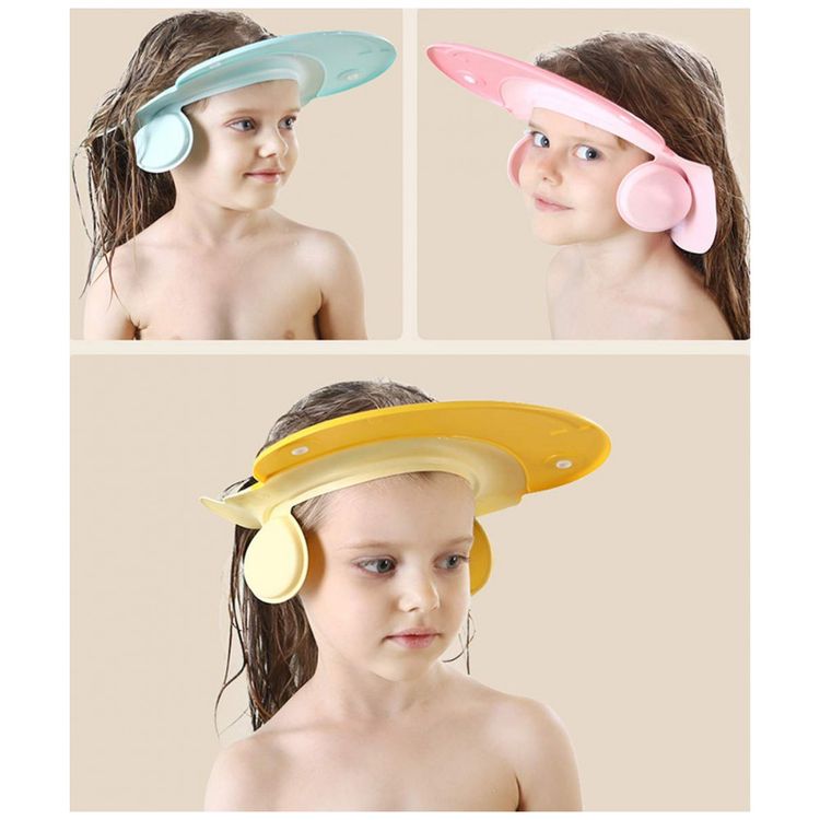 Chapeu-Viseira-Infantil-Protetor-de-Olhos-Hora-do-Banho-foto-5