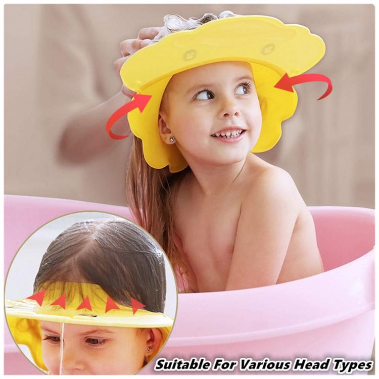 Chapeu-Viseira-Infantil-Protetor-de-Olhos-Hora-do-Banho-foto-5