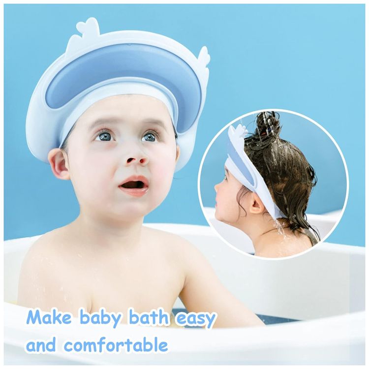 Chapeu-Viseira-Infantil-Protetor-de-Olhos-Hora-do-Banho-foto-4