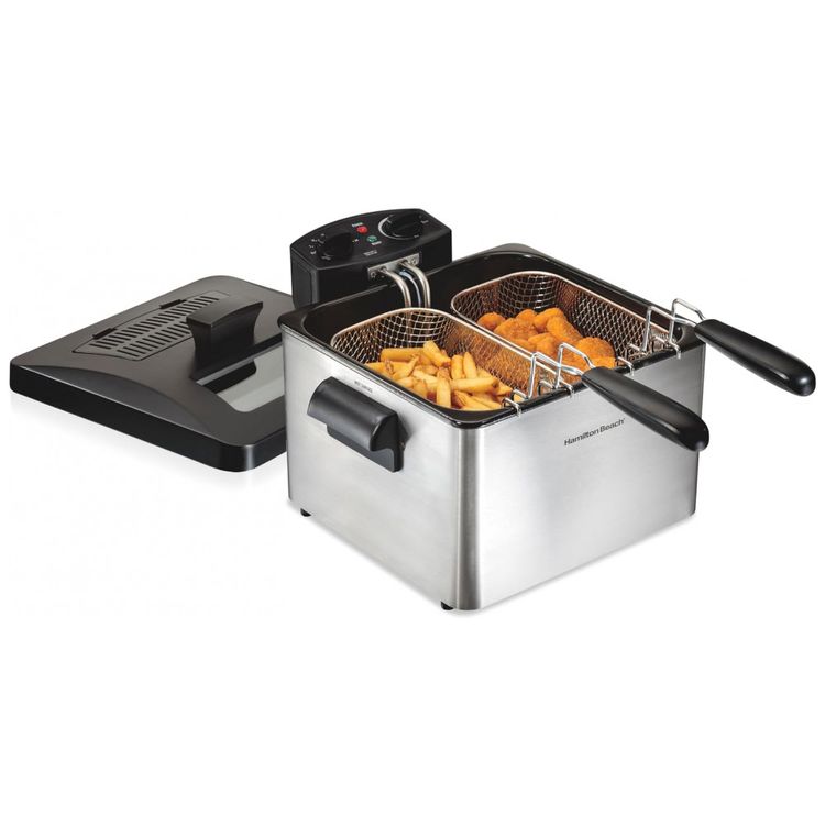 Fritadeira-Eletrica-Industrial-a-Oleo-4.5L-com-Controle-de-foto-0
