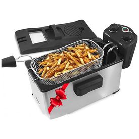 Fritadeira-Eletrica-Industrial-a-Oleo-3.5L-com-Controle-de-foto-0