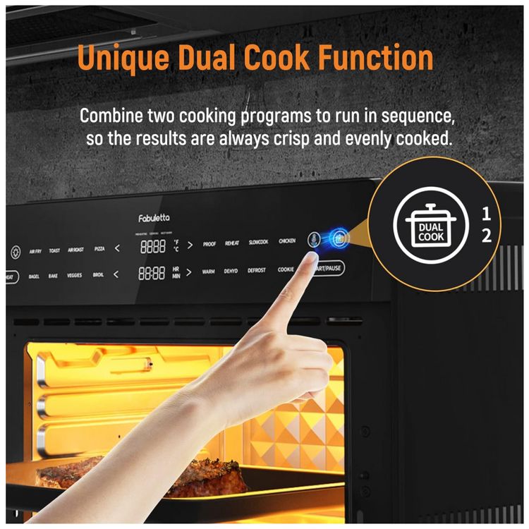 Fritadeira-Eletrica-Air-Fryer-32L-com-Painel-de-Controle-foto-4
