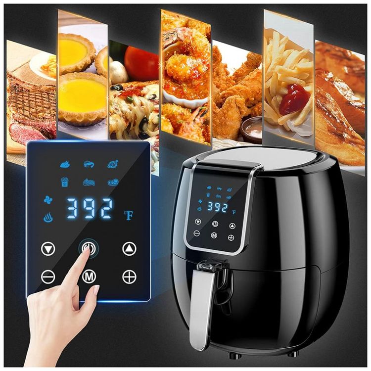 Fritadeira-Eletrica-Air-Fryer-7L-com-Painel-de-Controle-foto-3