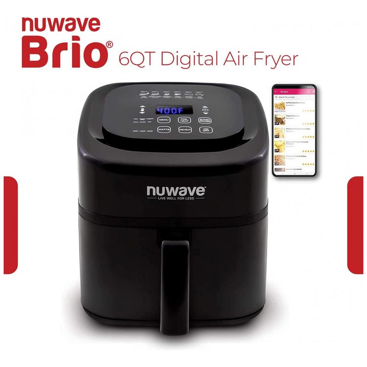 Fritadeira-Eletrica-Air-Fryer-6L-com-Painel-de-Controle-foto-1