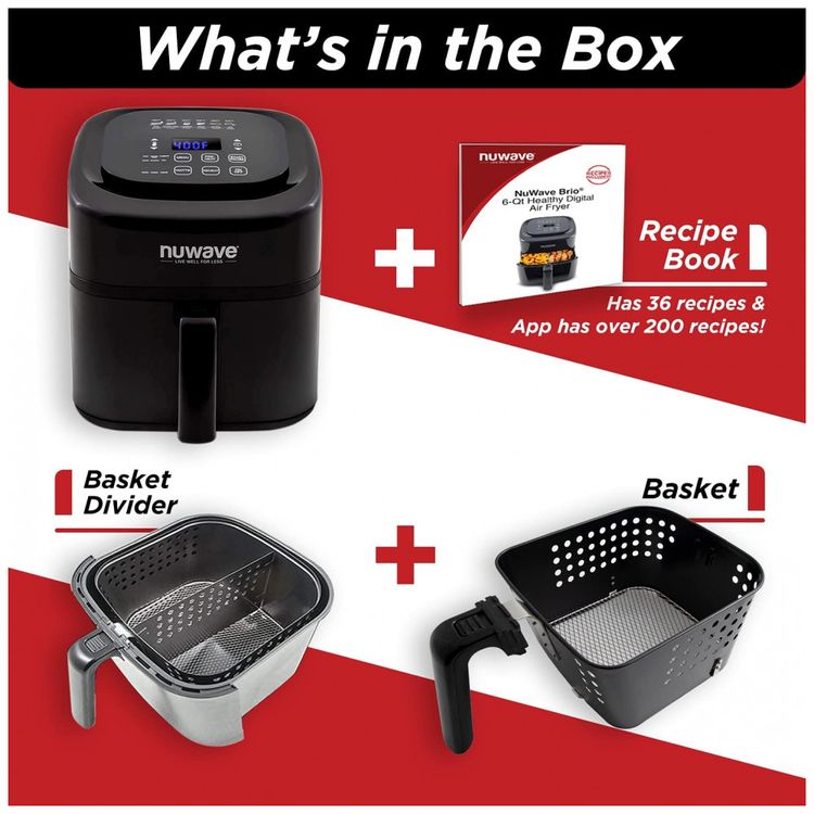 Fritadeira-Eletrica-Air-Fryer-6L-com-Painel-de-Controle-foto-2