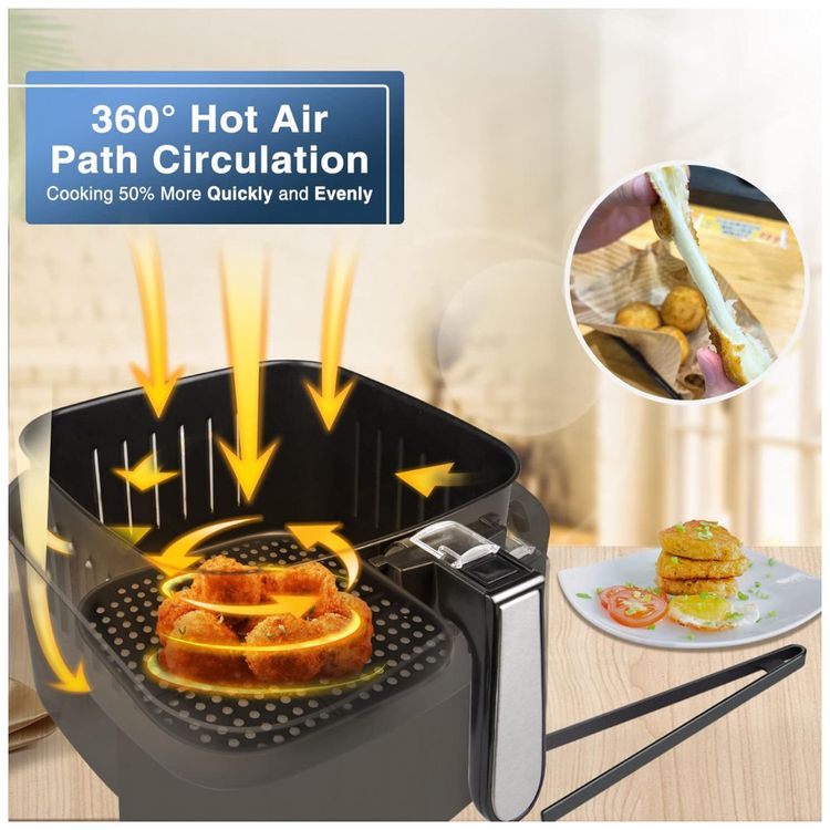 Fritadeira-Eletrica-Air-Fryer-8L-com-Painel-de-Controle-foto-3