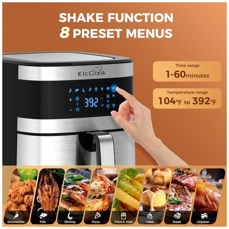 Fritadeira-Eletrica-Air-Fryer-7L-com-Painel-de-Controle-foto-1