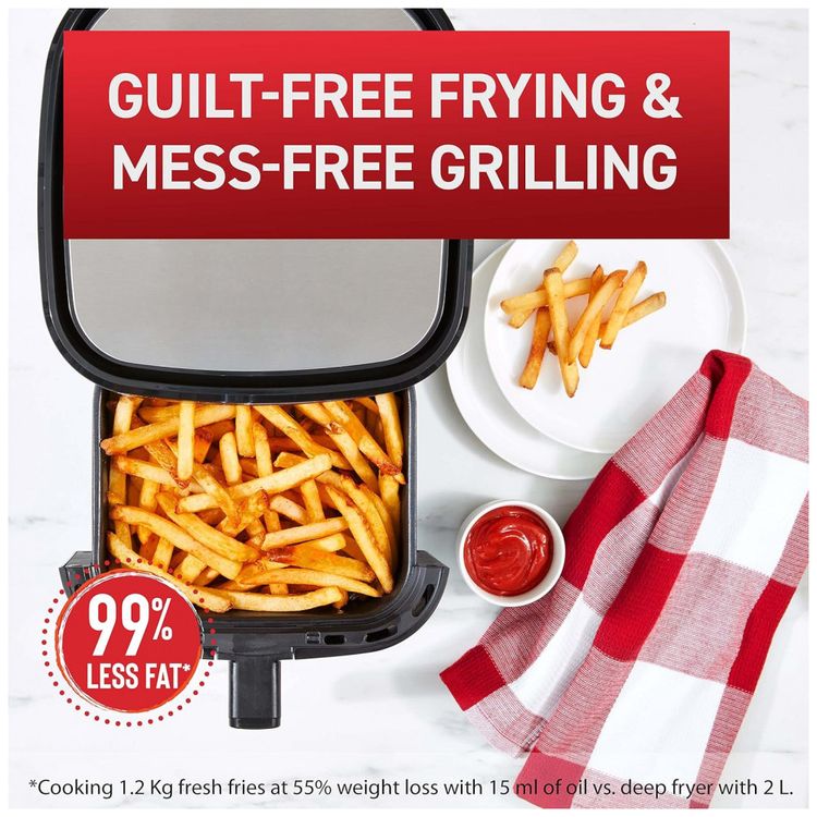 Fritadeira-Eletrica-Air-Fryer-4.5L-com-Painel-de-Controle-foto-2