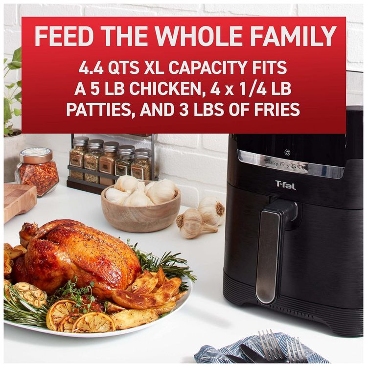 Fritadeira-Eletrica-Air-Fryer-4.5L-com-Painel-de-Controle-foto-3