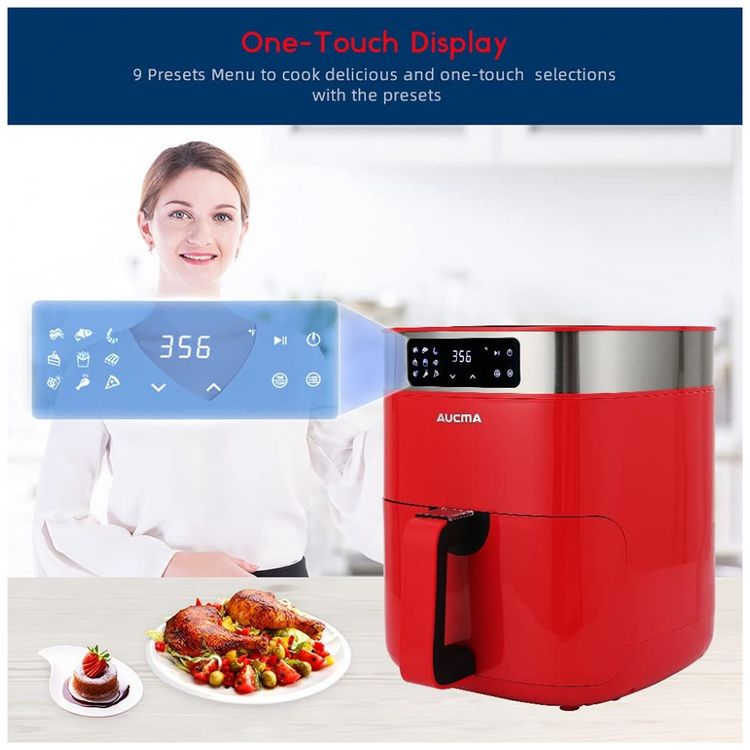 Fritadeira-Eletrica-Air-Fryer-6L-com-Painel-de-Controle-foto-3