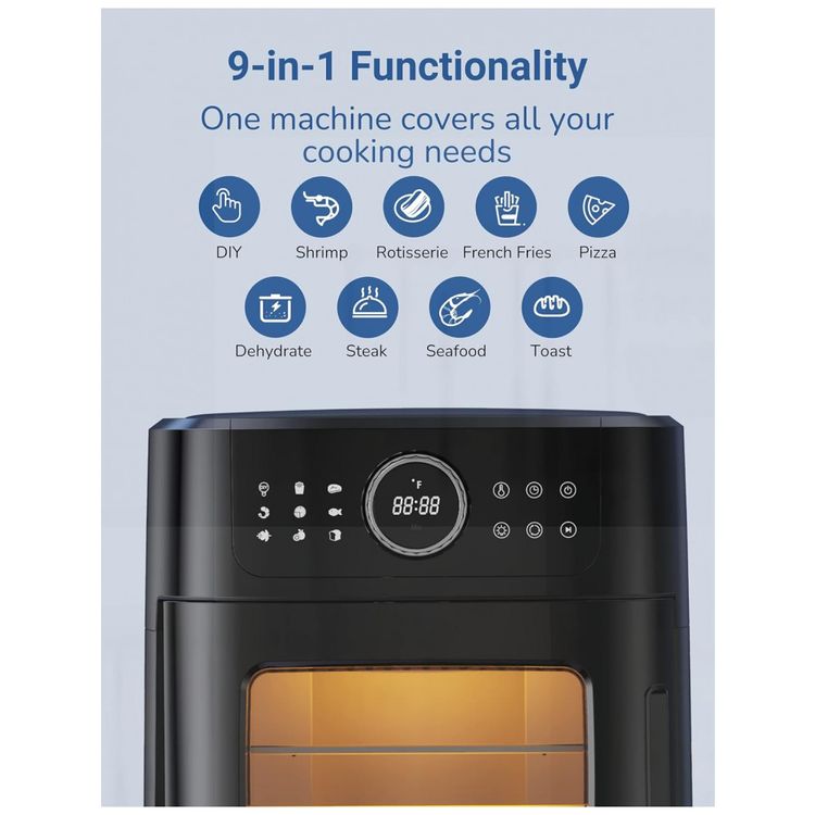 Fritadeira-Eletrica-Air-Fryer-13L-com-Painel-de-Controle-foto-1
