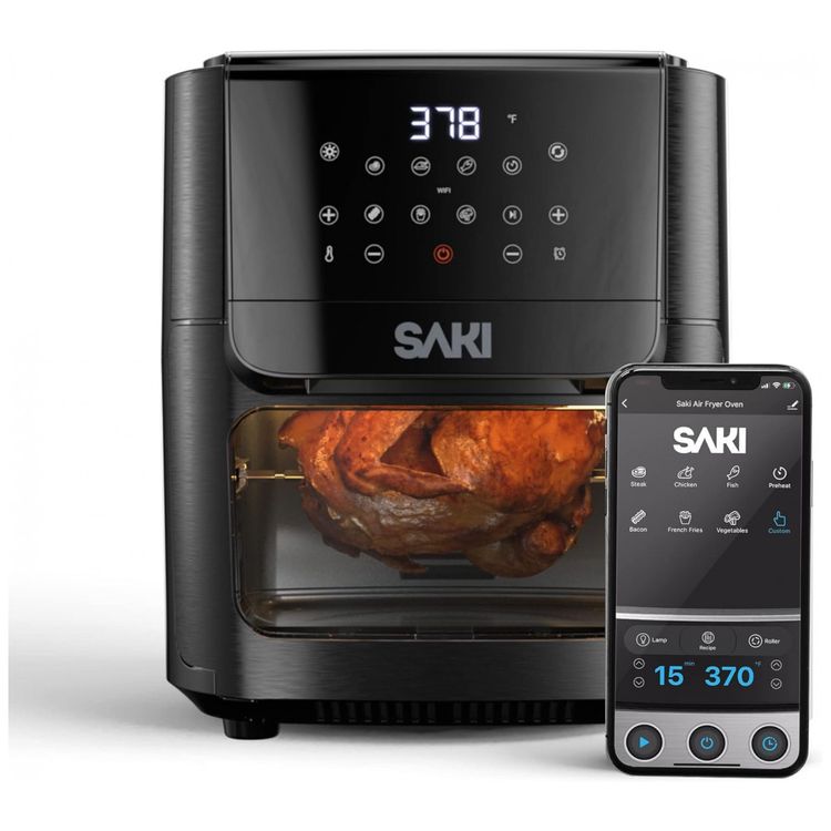 SAKI-RA018-AF-Fritadeira-Eletrica-Air-Fryer-13L-com-Painel-foto-0