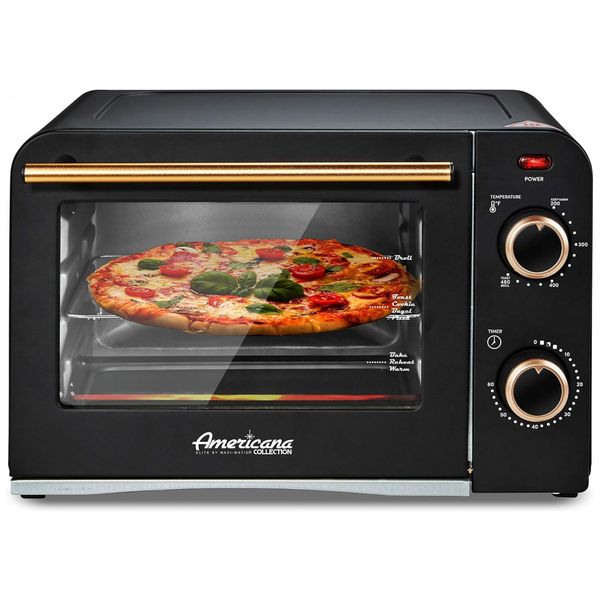 Forno-Eletrico-de-Bancada-Retro-com-4-Niveis-de-Temperatura-foto-0
