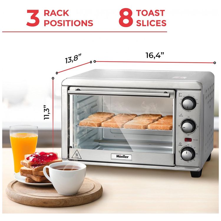 Forno-Eletrico-de-Bancada-AeroHeat-com-Controle-de-foto-3