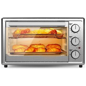 Forno-Eletrico-de-Bancada-8-em-1-com-Controle-de-Temperatura-foto-0