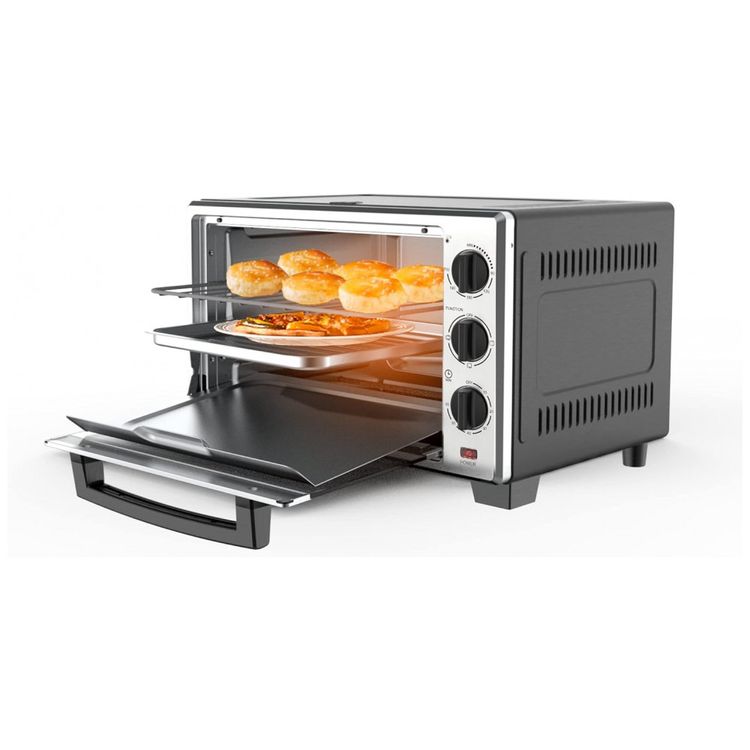 Forno-Eletrico-de-Bancada-22L-com-Controle-de-Temperatura-e-foto-0