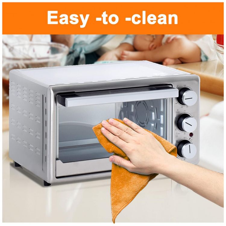 Forno-Eletrico-de-Bancada-8-em-1-com-Controle-de-Temperatura-foto-4
