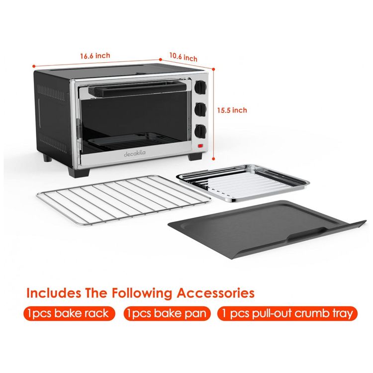 Forno-Eletrico-de-Bancada-22L-com-Controle-de-Temperatura-e-foto-3