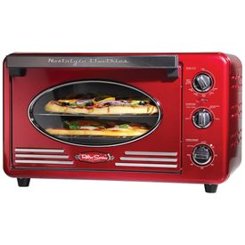 Forno-Eletrico-de-Bancada-Retro-com-6-Niveis-de-Temperatura-foto-0