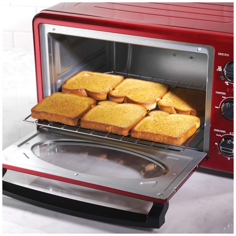 Forno-Eletrico-de-Bancada-Retro-com-6-Niveis-de-Temperatura-foto-4