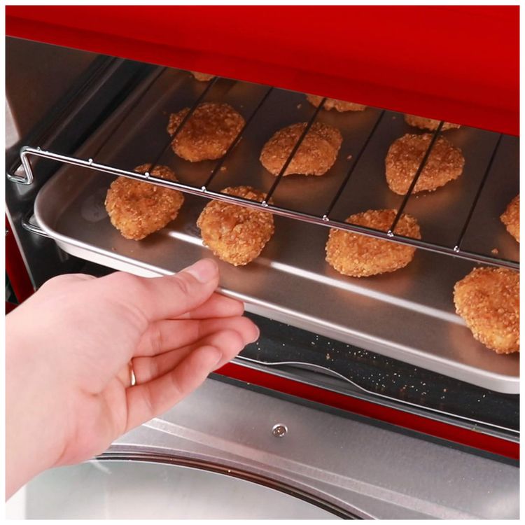 Forno-Eletrico-de-Bancada-Retro-com-6-Niveis-de-Temperatura-foto-5
