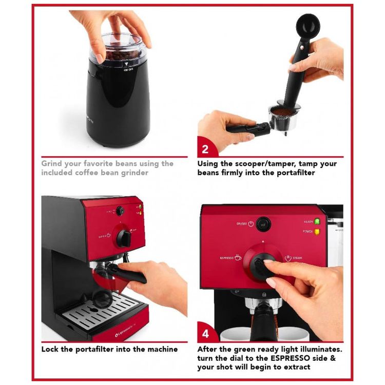 Cafeteira-Eletrica-Expresso-1.2L-com-Espumador-e-Moedor-15-foto-5