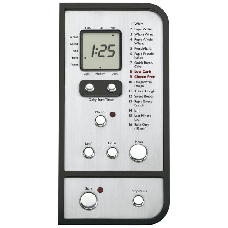 Panificadora-Automatica-com-16-Modos-110v-CUISINART-CBK-foto-2