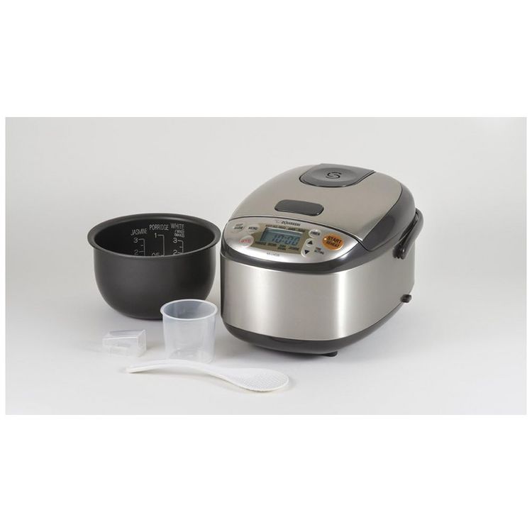Micom-panela-de-arroz-e-aquecedor-inoxidavel-marrom-escuro-foto-2
