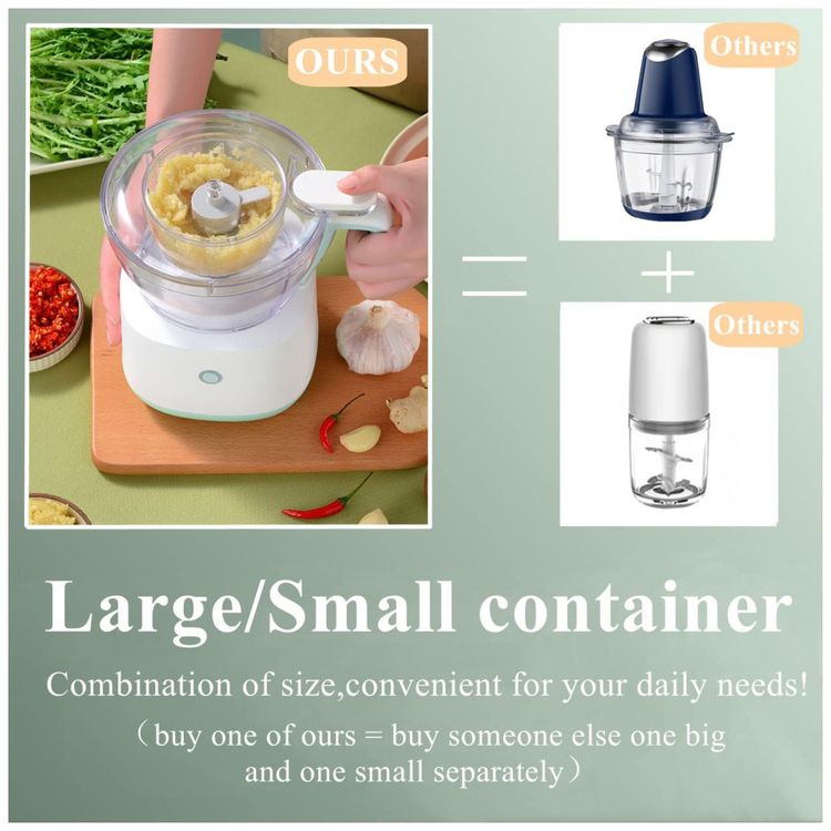 Mini-Processador-de-Alimentos-Recarregavel-1.2L-Aco-foto-2