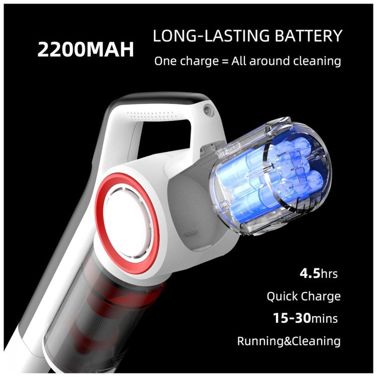 Aspirador-de-Po-sem-Fio-4-em-1-Potente-200W-15kpa-ate-25-Min-foto-2