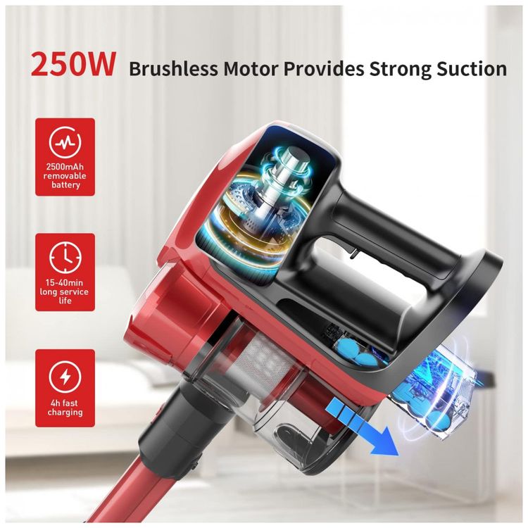 Aspirador-de-Po-sem-Fio-4-em-1-Potente-250W-25-kpa-ate-40-foto-1