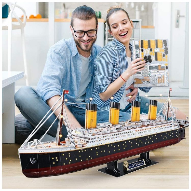Quebra-Cabecas-3D-Titanic-com-85-Leds-para-Criancas-e-foto-4