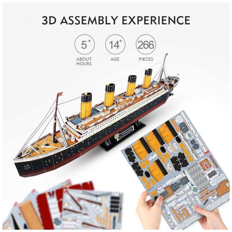Quebra-Cabecas-3D-Titanic-com-85-Leds-para-Criancas-e-foto-5
