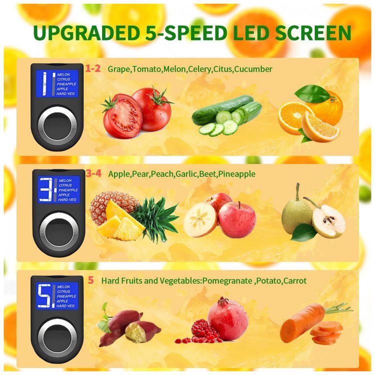 Centrifuga-de-Frutas-com-Tela-LCD-e-5-Velocidades-Aco-Inox-foto-1