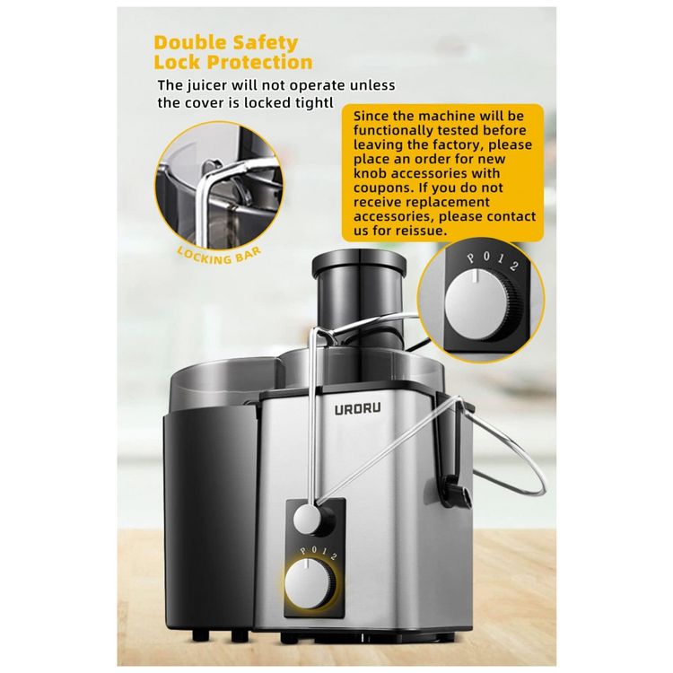 Centrifuga-de-Frutas-com-2-Velocidades-Aco-Inox-450W-foto-1