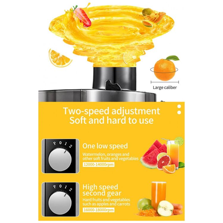 Centrifuga-de-Frutas-com-2-Velocidades-Aco-Inox-450W-foto-3