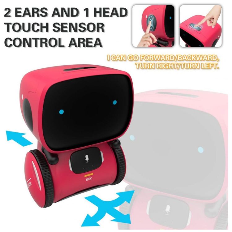 GILOBABY-Robo-Interativo-com-Sensor-de-Toque-Controle-de-foto-1