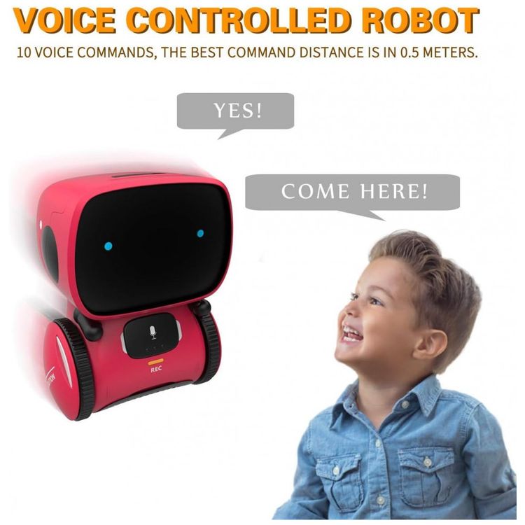 GILOBABY-Robo-Interativo-com-Sensor-de-Toque-Controle-de-foto-2