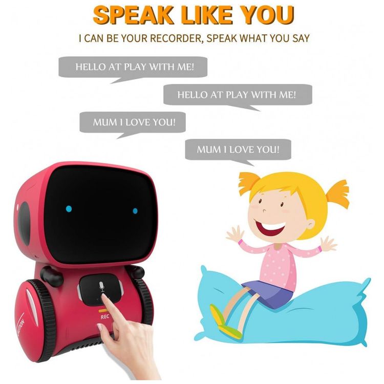 GILOBABY-Robo-Interativo-com-Sensor-de-Toque-Controle-de-foto-3