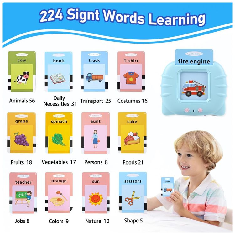 Flash-Card-em-Ingles-Educativo-224-Palavras-para-Criancas-a-foto-1