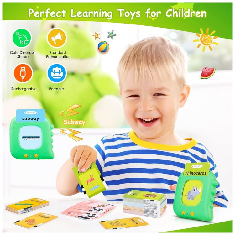 Beefox-Flash-Card-em-Ingles-Educativo-224-Palavras-para-foto-3