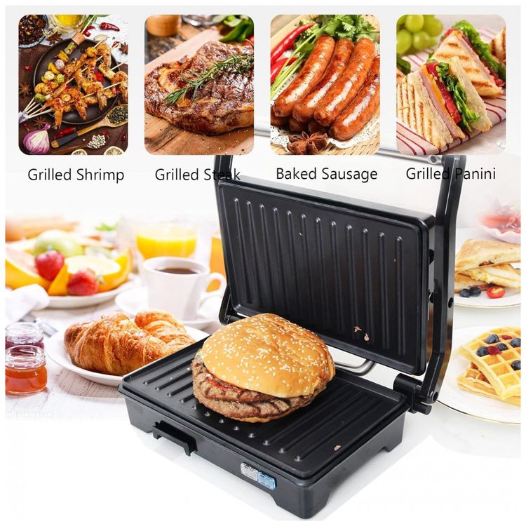 Sanduicheira-Eletrica-Antiaderente-2-Fatias-Aco-Inox-750W-foto-1