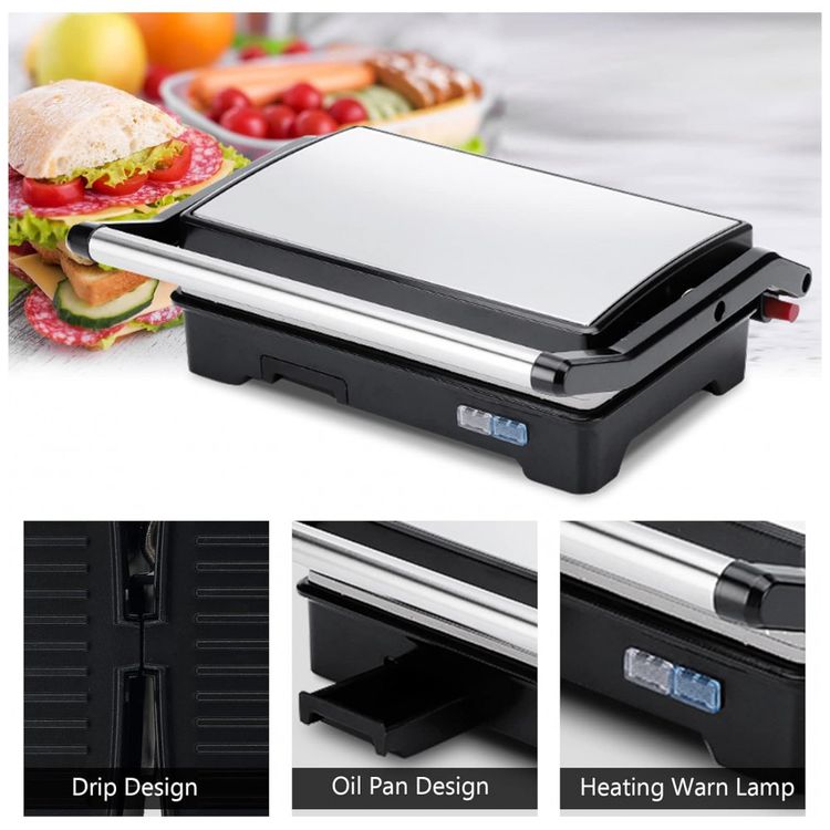 Sanduicheira-Eletrica-Antiaderente-2-Fatias-Aco-Inox-750W-foto-4