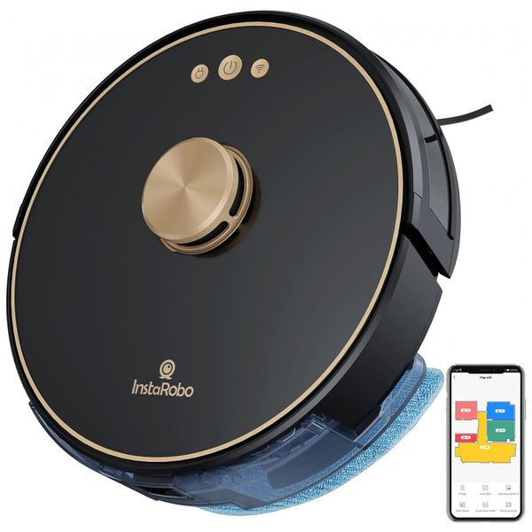 InstaRobo-L1-Aspirador-de-Po-Robo-Inteligente-e-Automatico-foto-0
