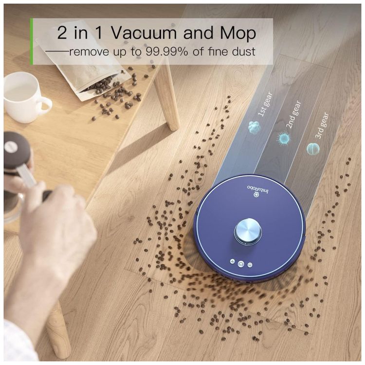 Aspirador-de-Po-Robo-Inteligente-e-Automatico-Recarregavel-foto-4