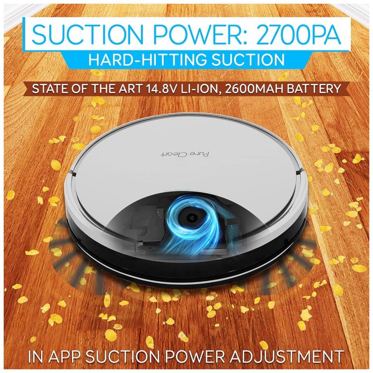 Aspirador-de-Po-Robo-PureClean-Inteligente-e-Automatico-com-foto-2