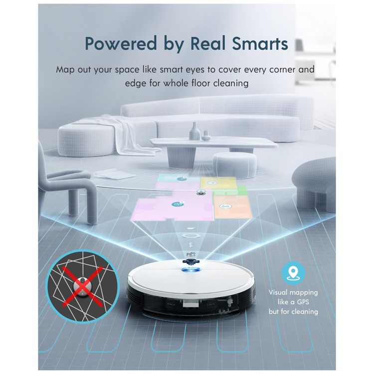 Aspirador-de-Po-Robo-Inteligente-e-Automatico-3000Pa-de-foto-1