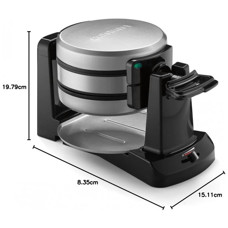 Maquina-de-fle-Dupla-Antiaderente-e-Rotativa-Aco-Inox-foto-1