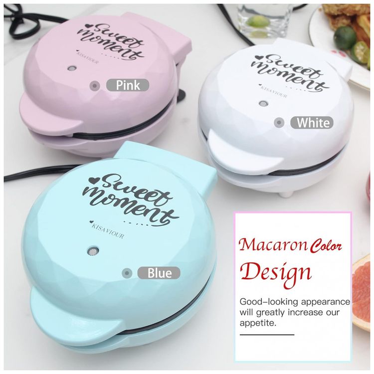 Mini-Maquina-de-Waffle-Antiaderente-de-Facil-Limpeza-550W-foto-4