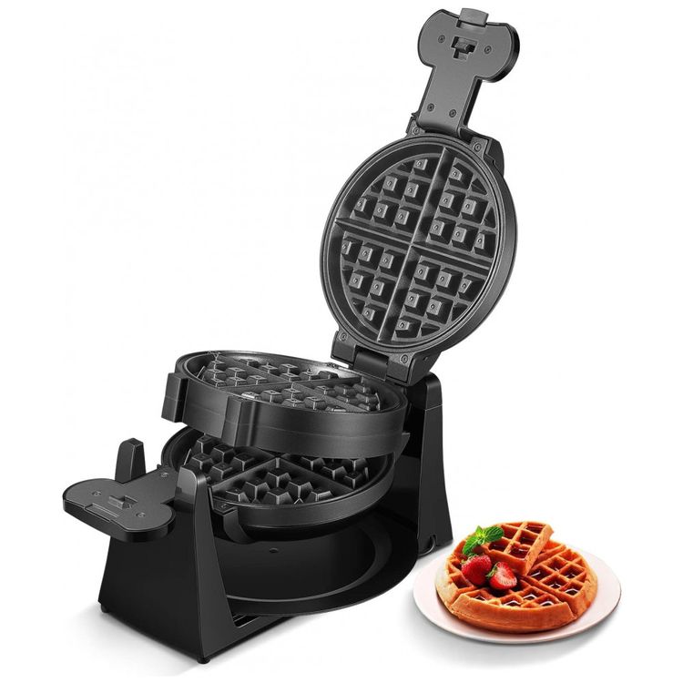 Maquina-de-Waffle-Antiaderente-e-Rotativa-8-Fatias-1400W-foto-0
